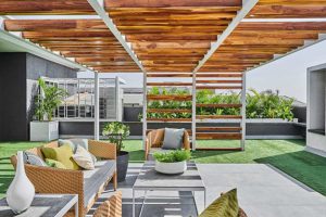 طراحی باغچه ویلا