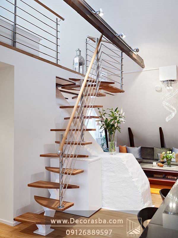 modern duplex villa with nice stairs