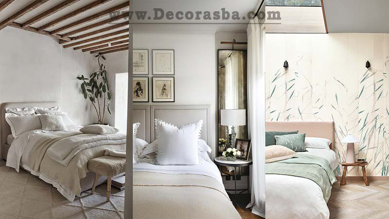 سه طرح از اتاق خواب های راحت و دنج در ویلا