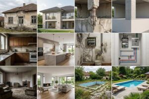 ایده بازسازی ویلا و باغ + (مراحل، مجوز و هزینه) 72 بازسازی خانه و ویلا