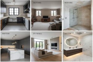 ایده بازسازی ویلا و باغ + (مراحل، مجوز و هزینه) 69 بازسازی ویلا قدیمی