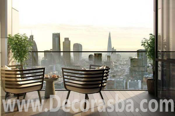 بازسازی بالکن و تراس در ساختمان 61 بازسازی بالکن برای آرامش در آپارتمان شهری