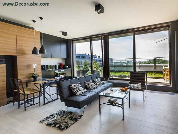 دکوراسیون داخلی مدرن 121 نقش کفپوش در دکور خانه مدرن