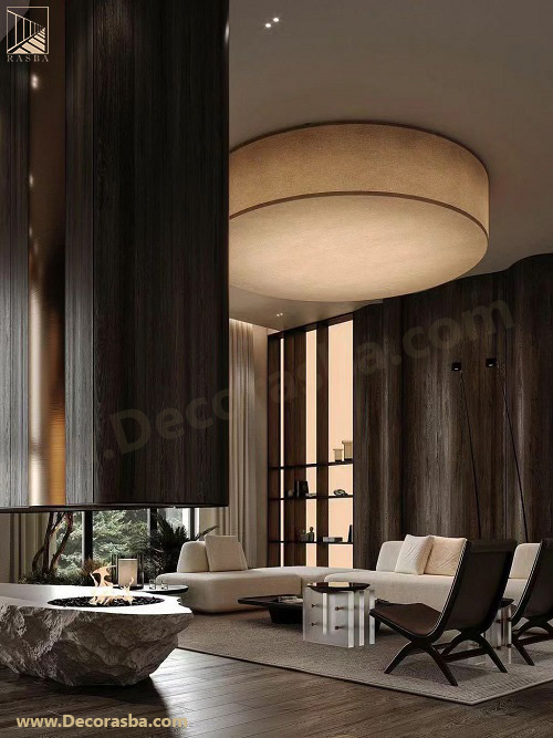 دکوراسیون داخلی مدرن 119 استفاده از عناصر طبیعت در طراحی داخل ساختمان مدرن