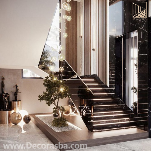 دکوراسیون داخلی مدرن 132 استفاده از راه پله در طراحی داخل منزل مدرن