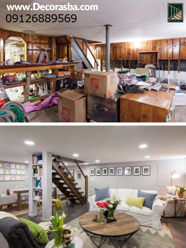 بازسازی زیرزمین خانه