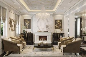 طراحی داخلی ساختمان کلاسیک