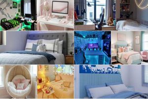 +15 دکوراسیون اتاق خواب دخترانه + (ایده دیزاین اتاق رویایی) 76 دکوراسیون اتاق خواب دخترانه بزرگسال