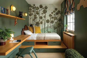 رنگ اتاق خواب پسرانه لاکچری