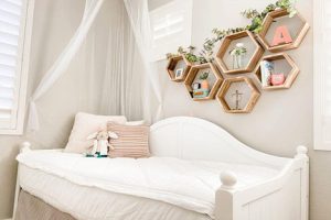 +15 دکوراسیون اتاق خواب دخترانه + (ایده دیزاین اتاق رویایی) 68 رنگ دیوار اتاق خواب دخترانه