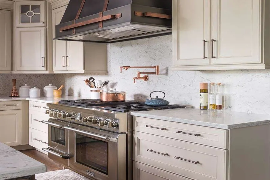 رنگ کابینت آشپزخانه کوچک