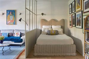 +10 دکوراسیون اتاق خواب کوچک + (ایده های کاربردی چیدمان و بهینه سازی فضا) 66 فضاسازی دکوراسیون اتاق خواب کوچک