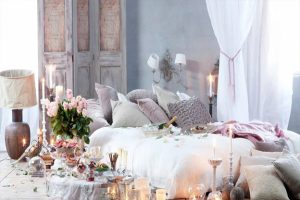 چیدمان اتاق خواب عروس