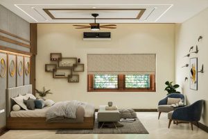 ایده دیزاین دیوار اتاق خواب