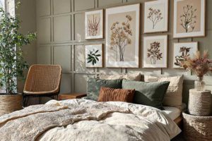 تزیین دکور تخت خواب