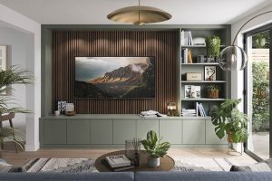 +12 دکور پشت تلویزیون + (جدیدترین دکور TV Wall) 63 جدیدترین دکور تلویزیون