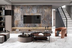 +12 دکور پشت تلویزیون + (جدیدترین دکور TV Wall) 67 دکور پشت تلویزیون با سنگ