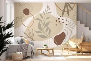 +15 دکوراسیون کاغذ دیواری برای فضاهای مختلف + (جدیدترین رنگ و مدل ها) 83 دکوراسیون کاغذ دیواری