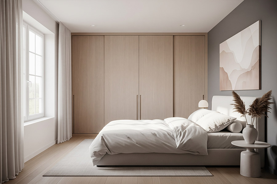 +15 طرح کمد دیواری جدید اتاق خواب + (نکات انتخاب متریال و اکسسوری) 80 مدل کمد دیواری ریلی اتاق خواب