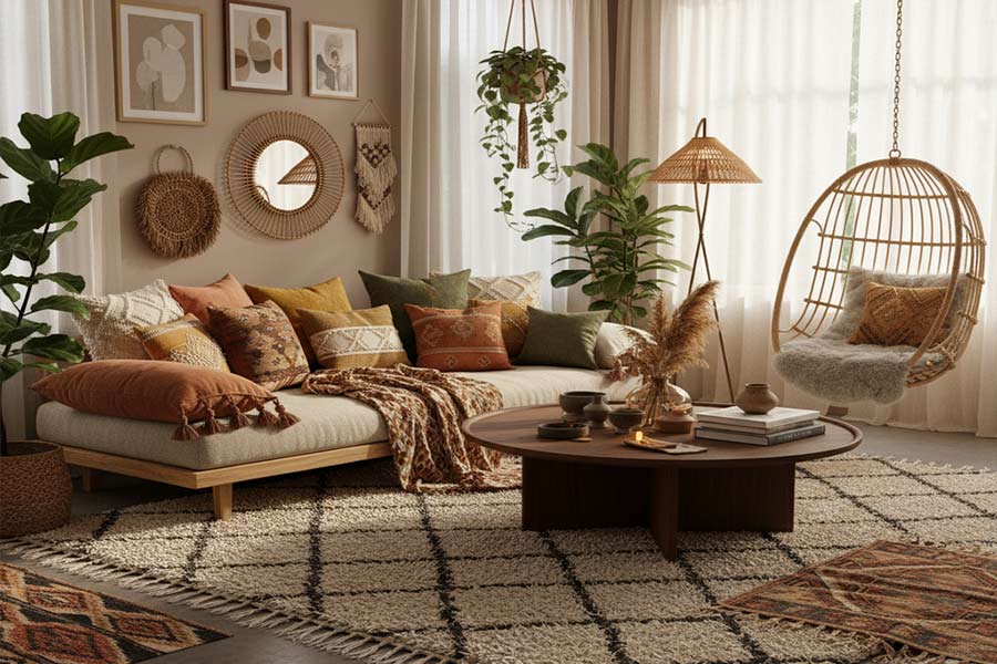 مبلمان سبک بوهو