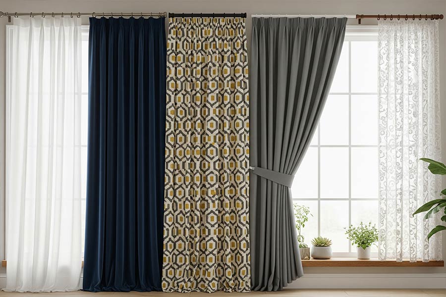 +15 مدل پرده پذیرایی جدید + (نکات انتخاب انواع پرده پذیرایی) 93 انواع پارچه برای پرده پذیرایی