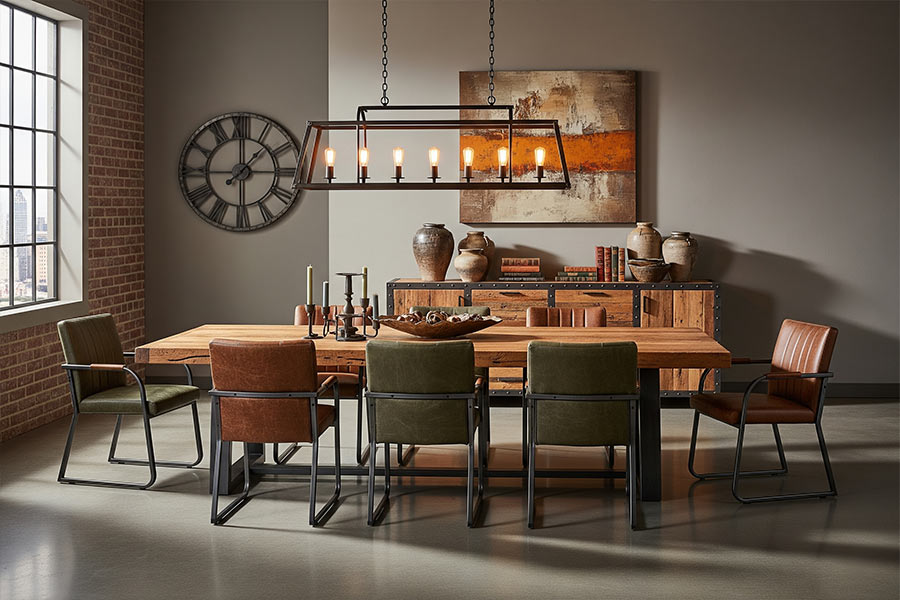 18 مدل دکور میز ناهار خوری + (ایده چیدمان شیک براساس ابعاد فضا) 101 مدل میز و صندلی ناهارخوری