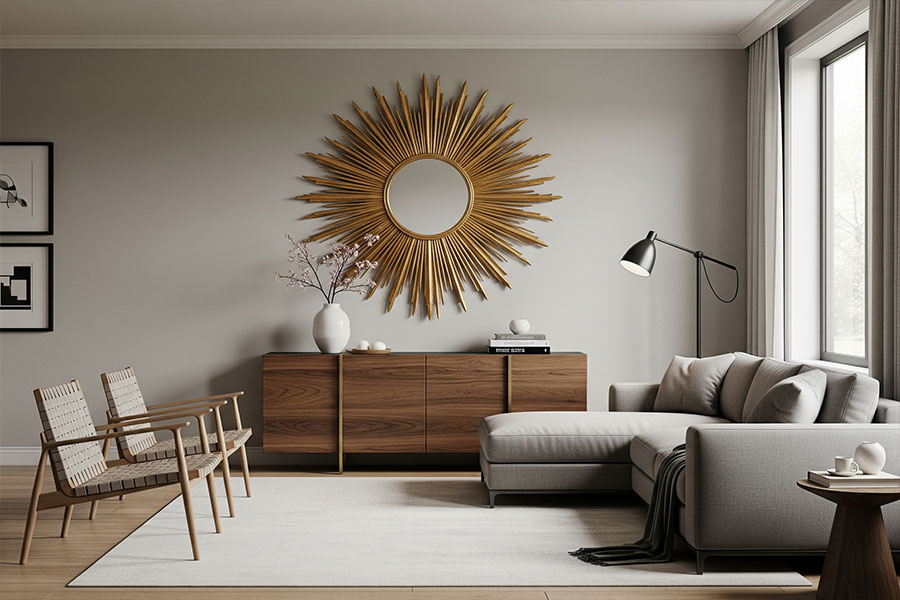 +25 طرح آینه دکوراتیو در دکوراسیون داخلی + (مکان های ایده آل نصب) 150 طرح آینه دکوراتیو