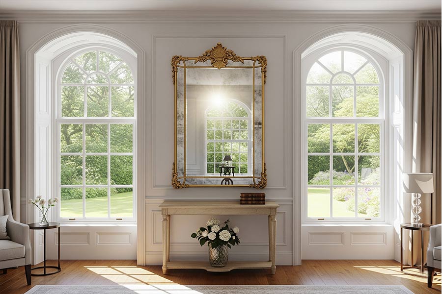 +25 طرح آینه دکوراتیو در دکوراسیون داخلی + (مکان های ایده آل نصب) 142 آینه دکوراتیو دیواری