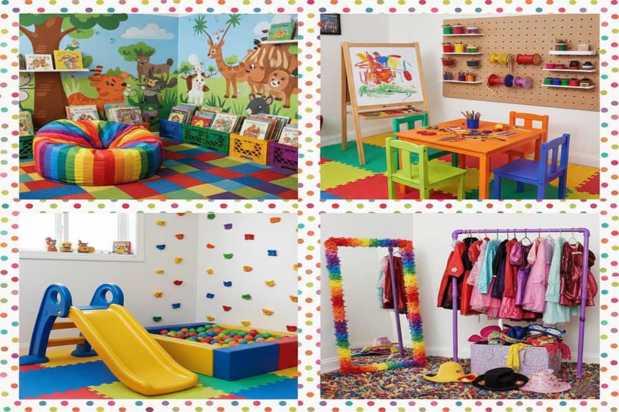 طراحی خانه بازی کودک