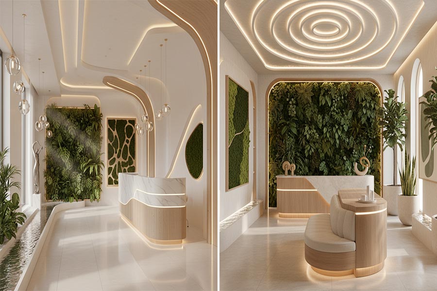 دکور مطب زیبایی