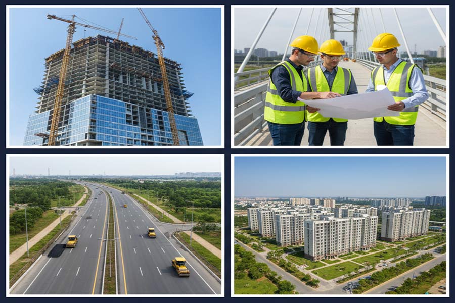 انواع شرکت های ساختمانی