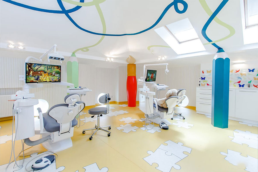 دکوراسیون مطب دندانپزشکی (+12 ایده دکور دندانپزشکی شیک و لاکچری) 71 دکوراسیون مطب دندانپزشکی