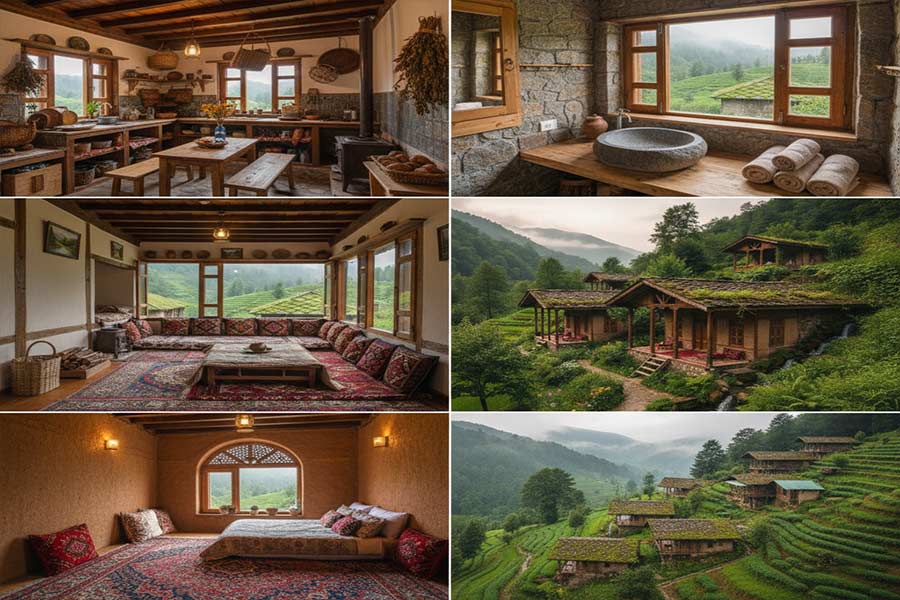 طراحی اقامتگاه بوم گردی + (اصول، ضوابط طراحی اقامتگاه گردشگری) 91 نورپردازی اقامتگاه بوم گردی