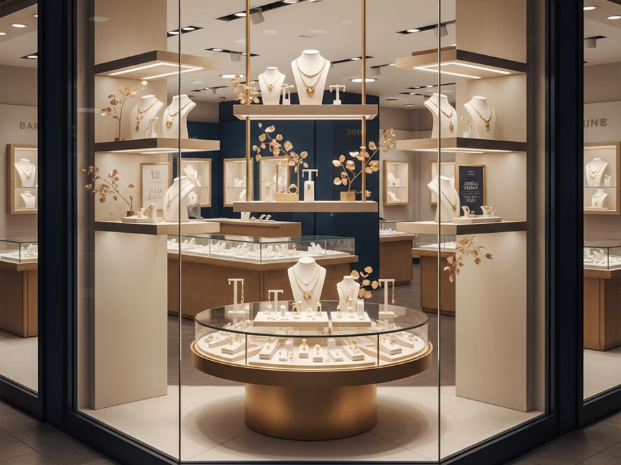 دکور طلا فروشی