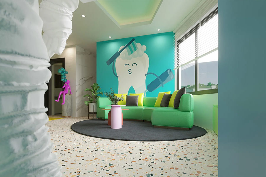 دکوراسیون مطب دندانپزشکی (+12 ایده دکور دندانپزشکی شیک و لاکچری) 72 دکور دندانپزشکی