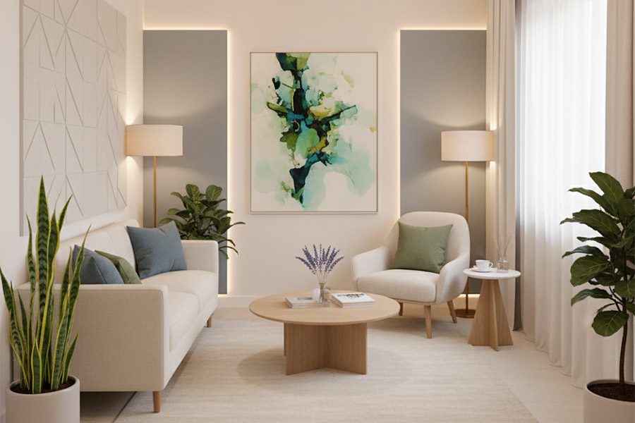 دکوراسیون مطب پزشک قلب + (مشاوره، طراحی، اجرا) 72 دکوراسیون مطب متخصص قلب