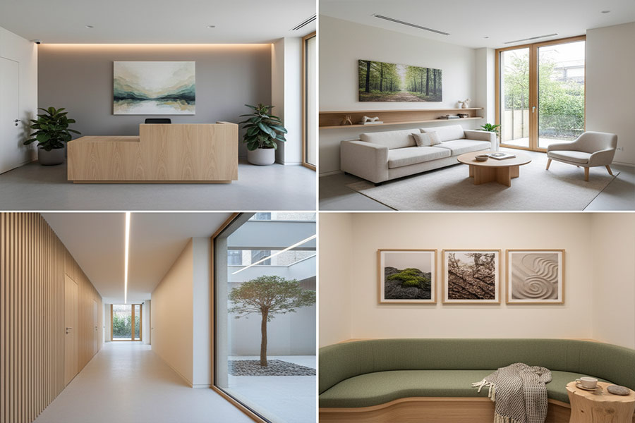 دکوراسیون مطب پزشک قلب + (مشاوره، طراحی، اجرا) 76 دکور مطب پزشک قلب