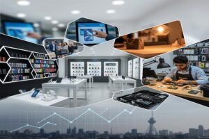 دکوراسیون موبایل فروشی