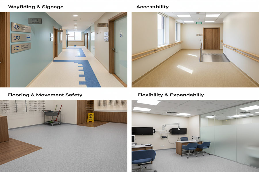 دکوراسیون مطب چشم پزشکی و بینایی سنجی + (مشاوره، طراحی و اجرا) 80 دکوراسیون مطب چشم پزشکی