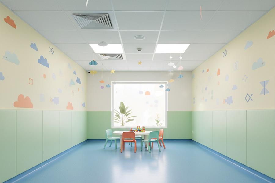 دکوراسیون مطب اطفال + (طراحی، مشاوره و اجرا) 82 رعایت اصول بهداشتی در دکوراسیون داخلی مطب کودکان