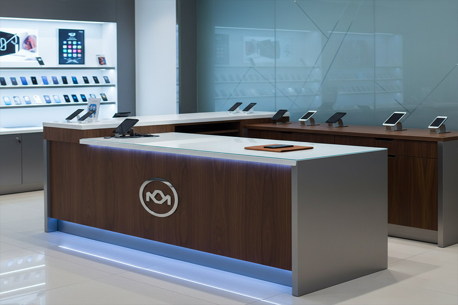 دکوراسیون موبایل فروشی و لوازم جانبی و تعمیرات + (مشاوره، طراحی و اجرا) 104 دکوراسیون موبایل فروشی