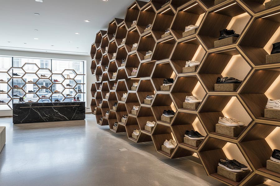 دکور مغازه کفش