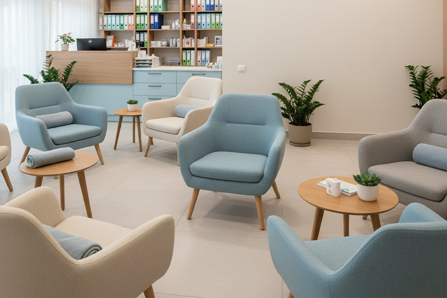 ایده دکوراسیون داخلی مطب زنان و مامایی + (مشاوره، طراحی، اجرا) 82 دکوراسیون داخلی مطب زنان