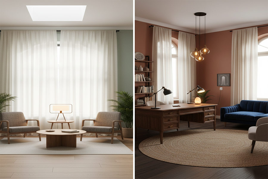 دکوراسیون مطب روانشناسی + (مشاوره، طراحی و اجرا دکور کلینیک روانپزشکی) 64 نورپردازی دکوراسیون مطب روانشناسی