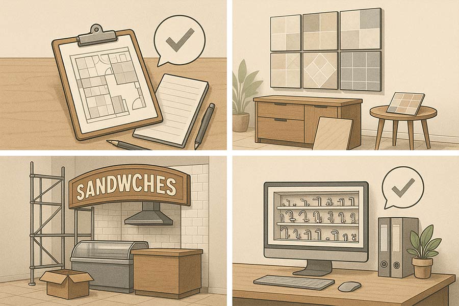 دکوراسیون فروشگاهی + (مشاوره، طراحی، اجرا پروژه دکوراسیون مغازه) 64 دکوراسیون داخلی مغازه لوازم جانبی موبایل 50