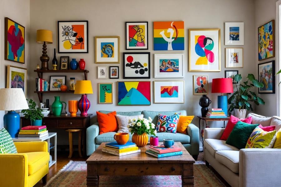 دکوراسیون داخلی خانه با رنگهای شاد + (مشاوره، طراحی و اجرا) 23 دکوراسیون داخلی خانه با رنگهای شاد