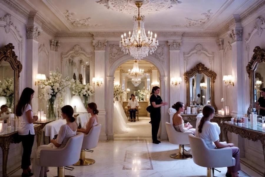 دکوراسیون داخلی آرایشگاه زنانه در ایران + (مشاوره، طراحی و اجرا) 17 دکوراسیون داخلی آرایشگاه زنانه در ایران