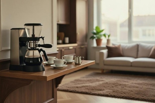 طراحی کافی بار در آشپزخانه + 20 مدل مدرن و لاکچری 27 طراحی کافی بار در آشپزخانه