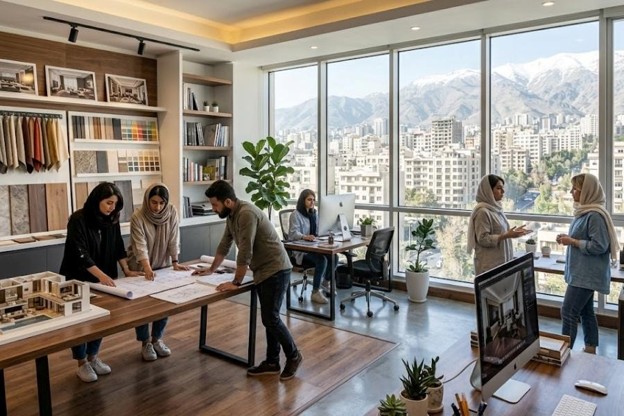 +10 بهترین شرکت دکوراسیون داخلی پاسداران + (لیست خدمات و شماره تماس) 21 دفتر دکوراسیون داخلی پاسداران