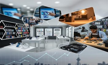 دکوراسیون موبایل فروشی